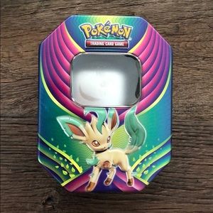 KIDS POKÉMON TRADING CARD GAME EMPTY STORAGE TIN